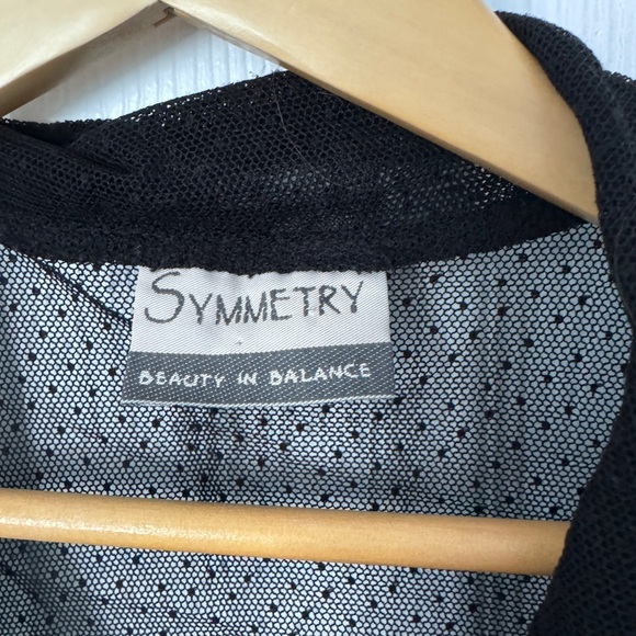 Vintage polka dot mesh shirt - Picture 2 of 3